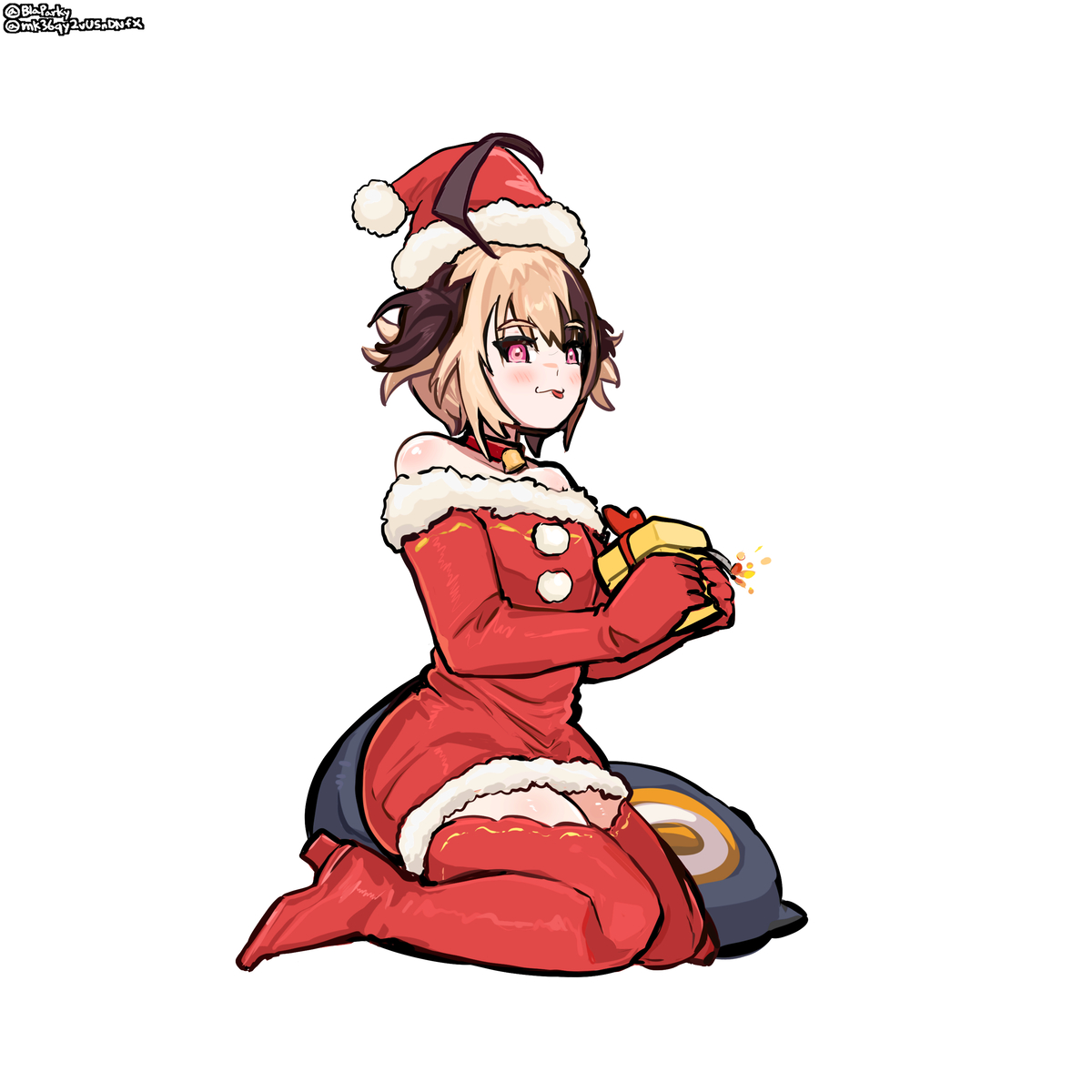 This is a pixiv picture whose title is Santa Gigi.