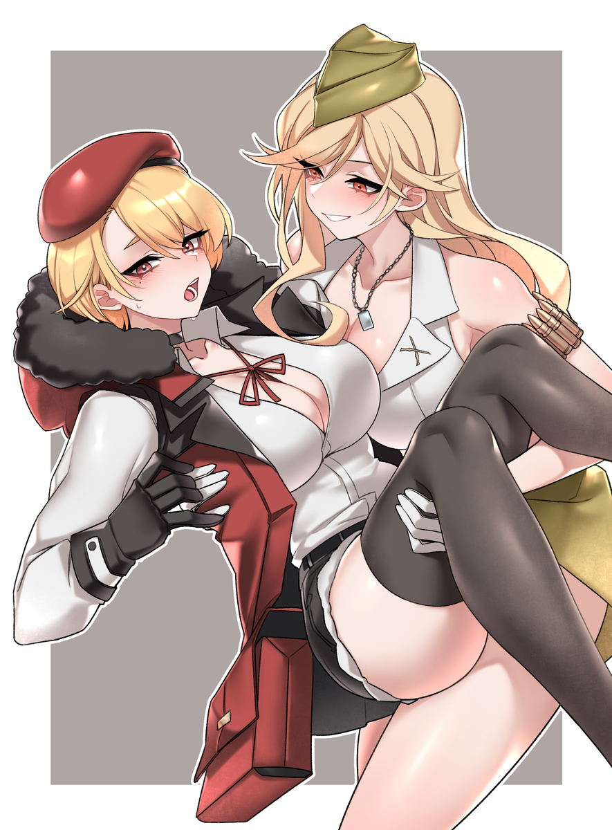 This is a pixiv picture whose title is M2HB❤️Commander's OC.