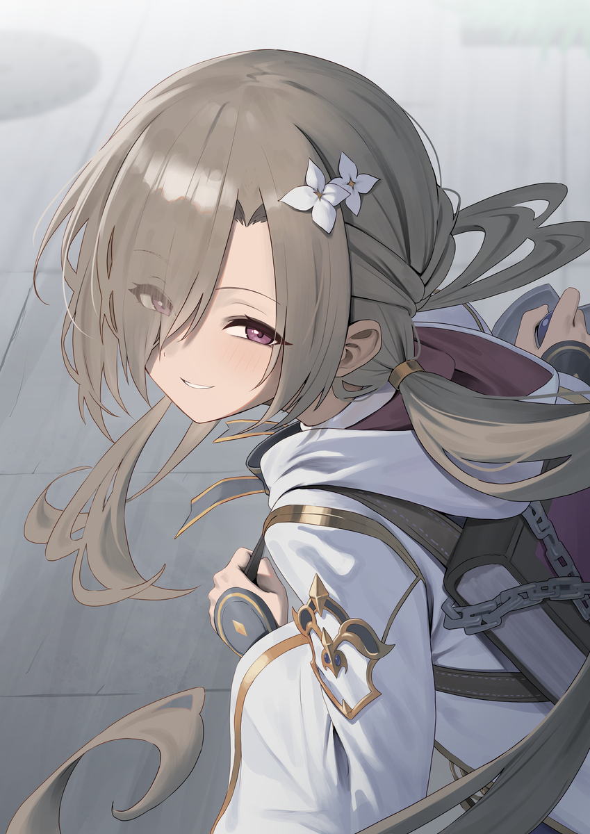 This is a pixiv picture whose title is 리디아.