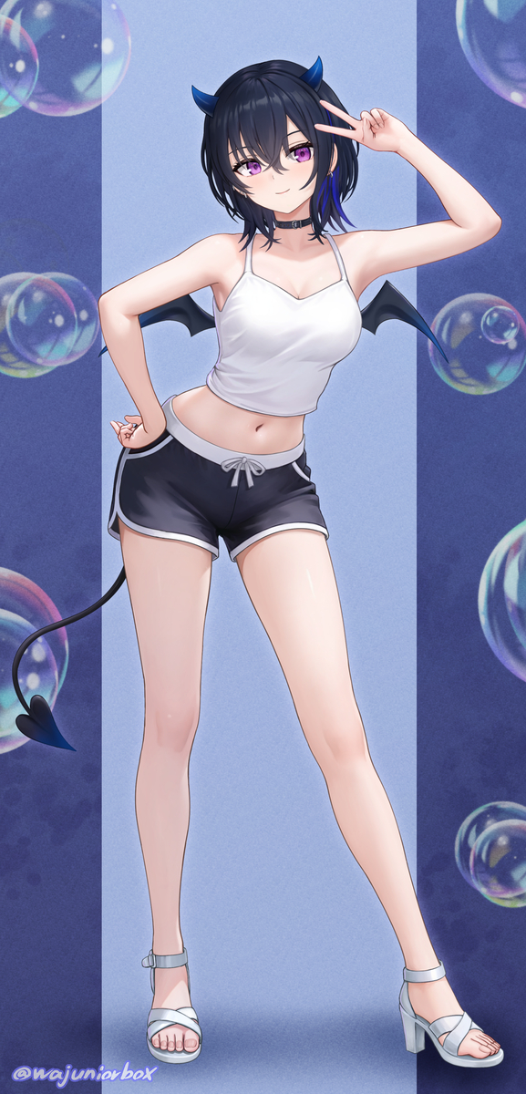 This is a pixiv picture whose title is ショーパン キャミのせさん。.