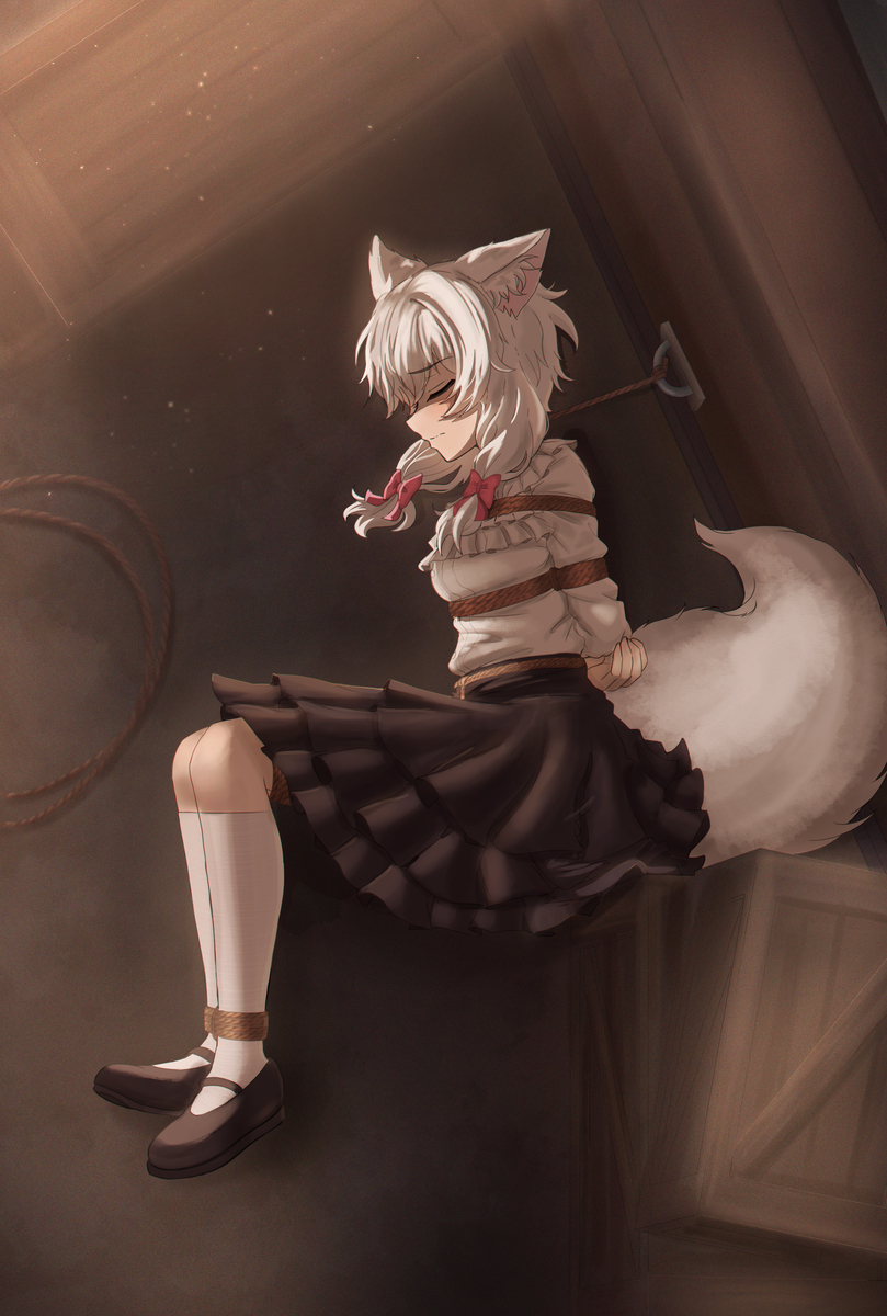 This is a pixiv picture whose title is Linn kidnapped.