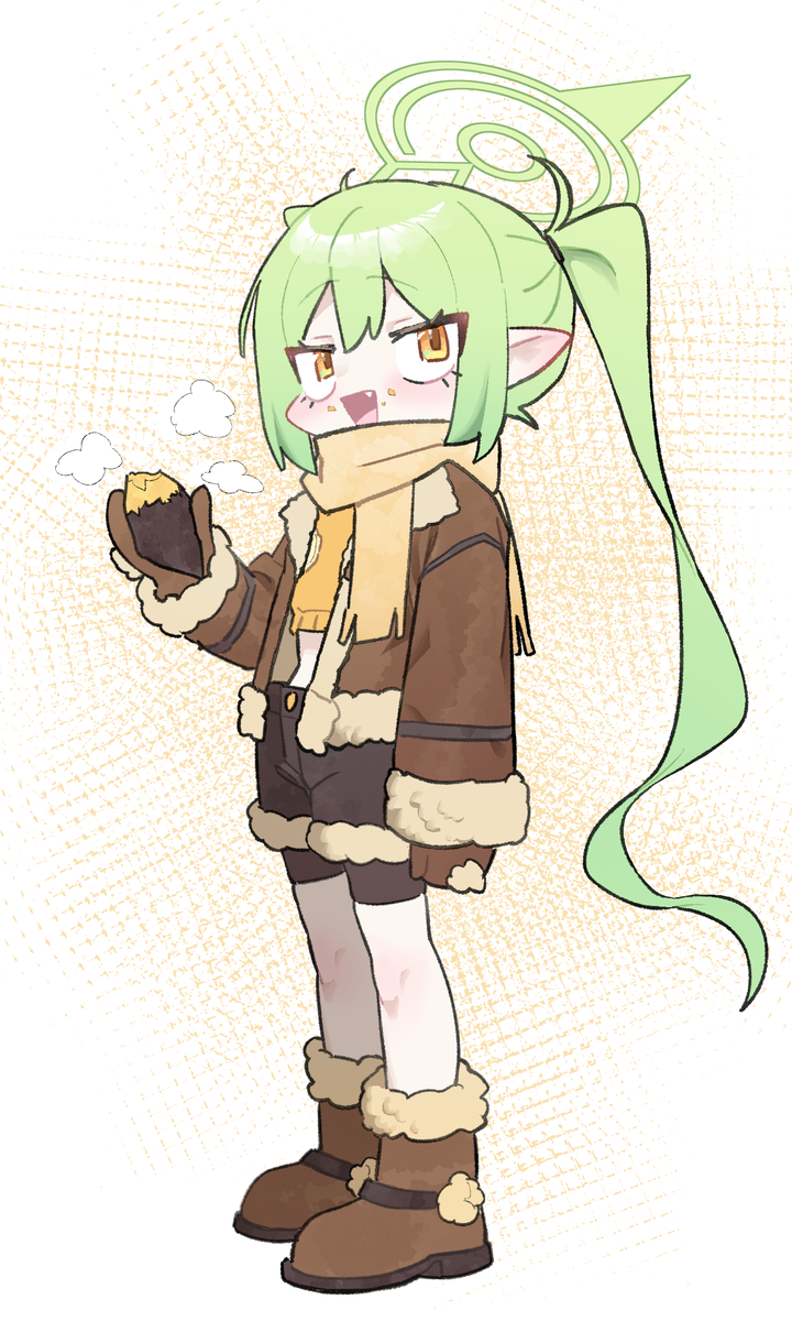 This is a pixiv picture whose title is ...먹을래?.