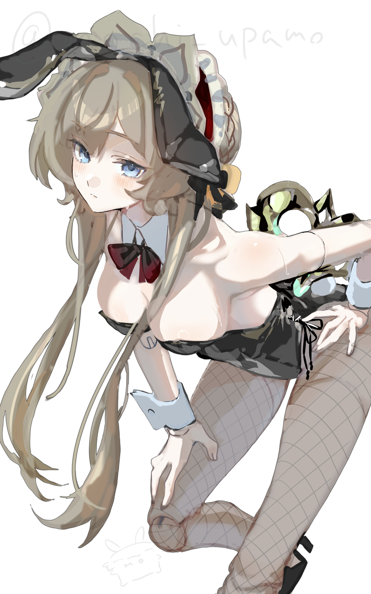 This is a pixiv picture whose title is 傀儡バニー.