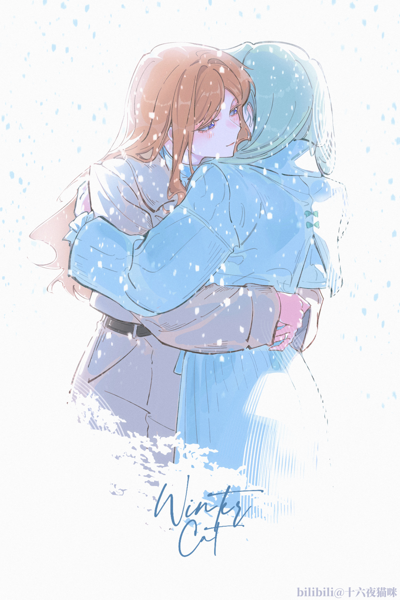 This is a pixiv picture whose title is 冬.