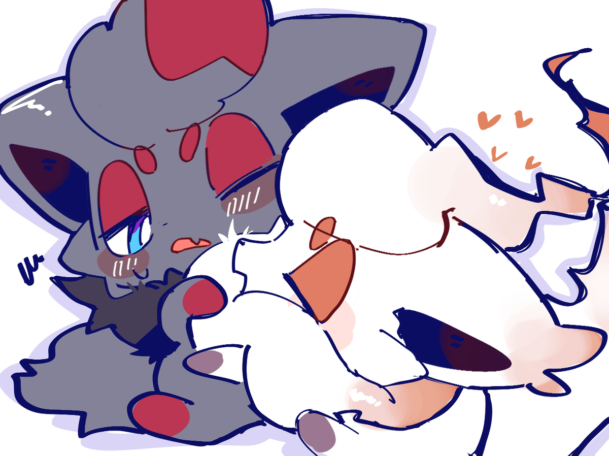 This is a pixiv picture whose title is ゾロア.