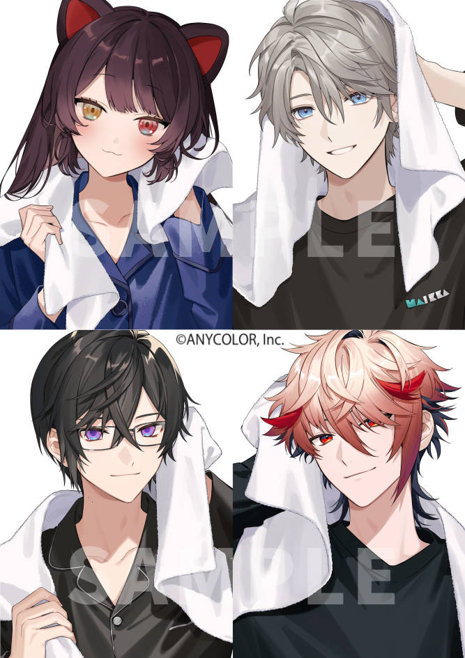 This is a pixiv picture whose title is びっくらたまご つむまる にじさんじvol.1.