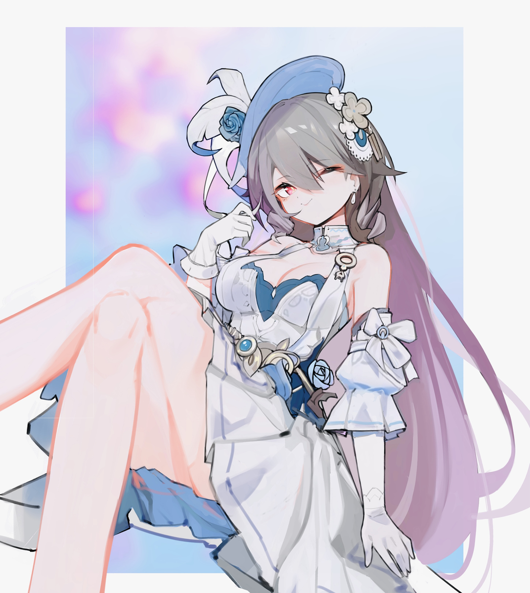 This is a pixiv picture whose title is 無題.