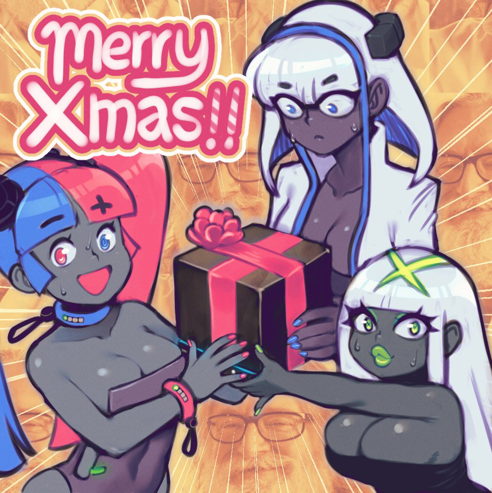 This is a pixiv picture whose title is Console Xmas.