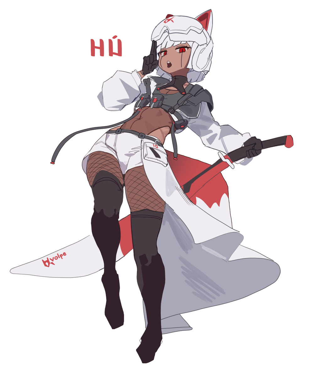 This is a pixiv picture whose title is HÚ.