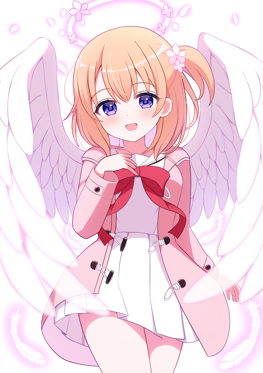 This is a pixiv picture whose title is 天使ココアさん.