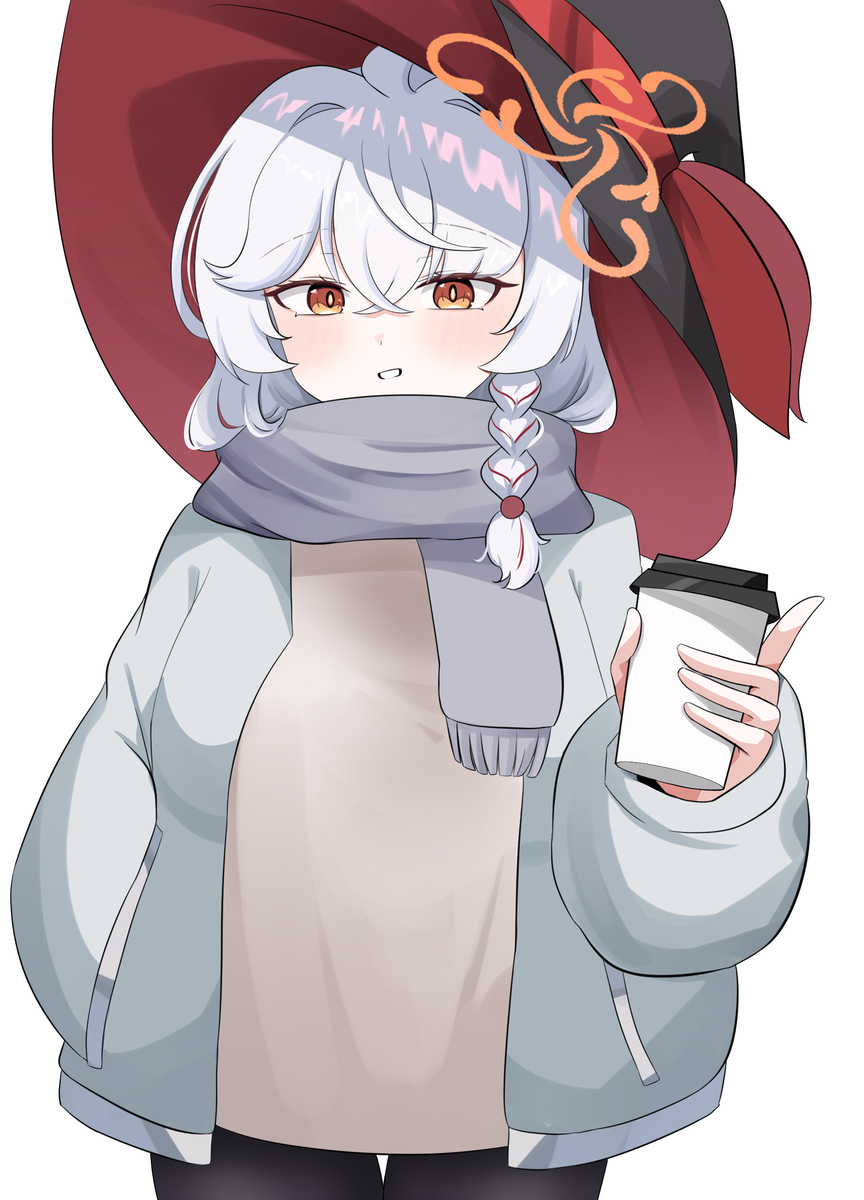 This is a pixiv picture whose title is 목도리 에리.