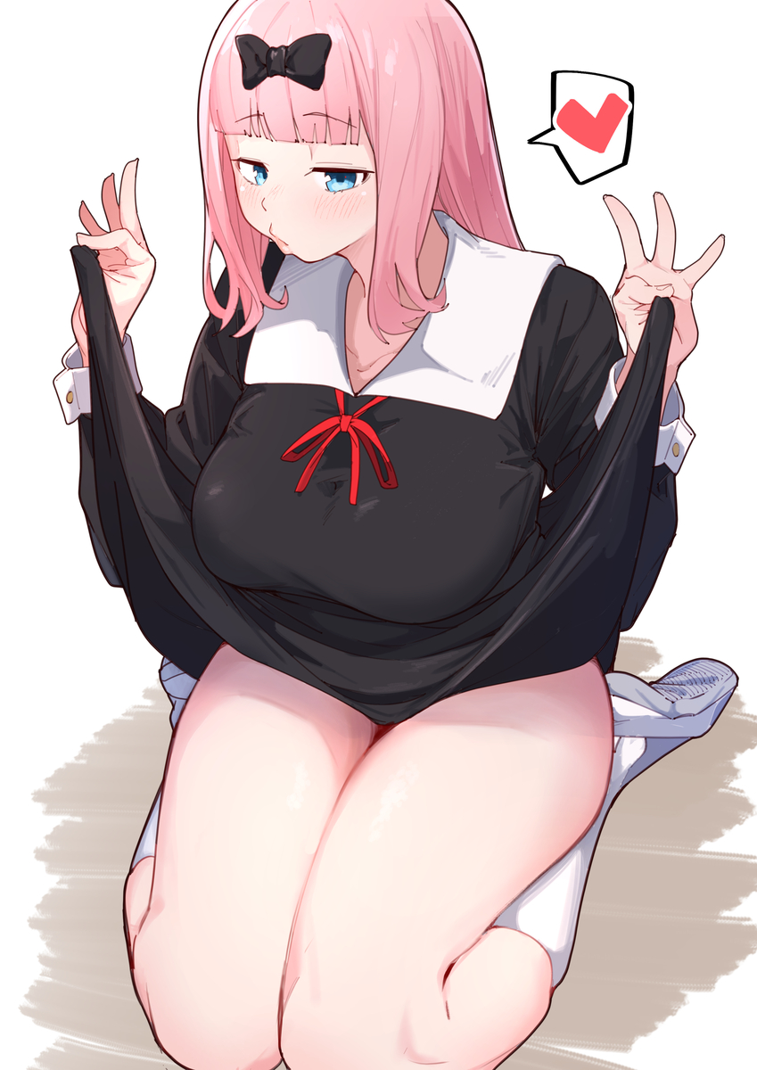 This is a pixiv picture whose title is 千花ちゃんの膝枕🎀.