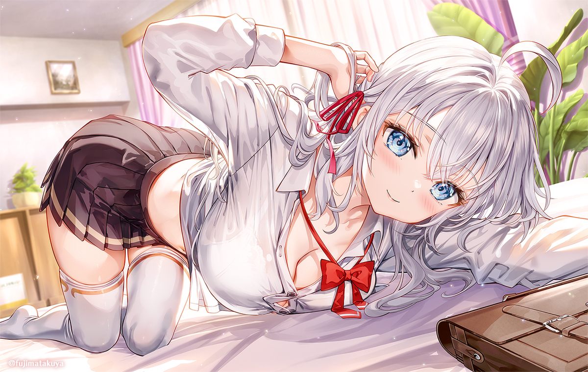 This is a pixiv picture whose title is くつろぎアーリャさん💐.