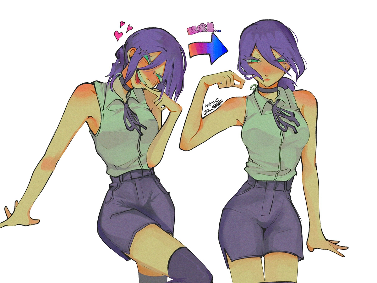 This is a pixiv picture whose title is 無題.