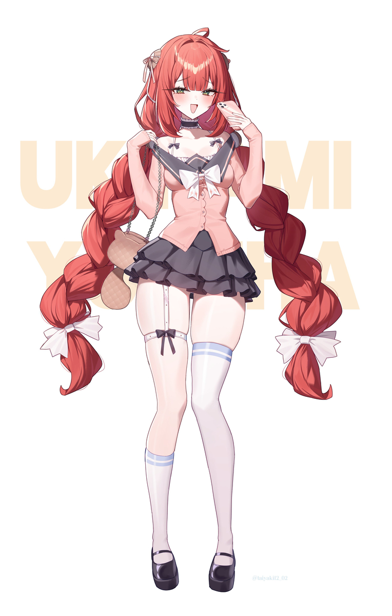 This is a pixiv picture whose title is 柚葉.