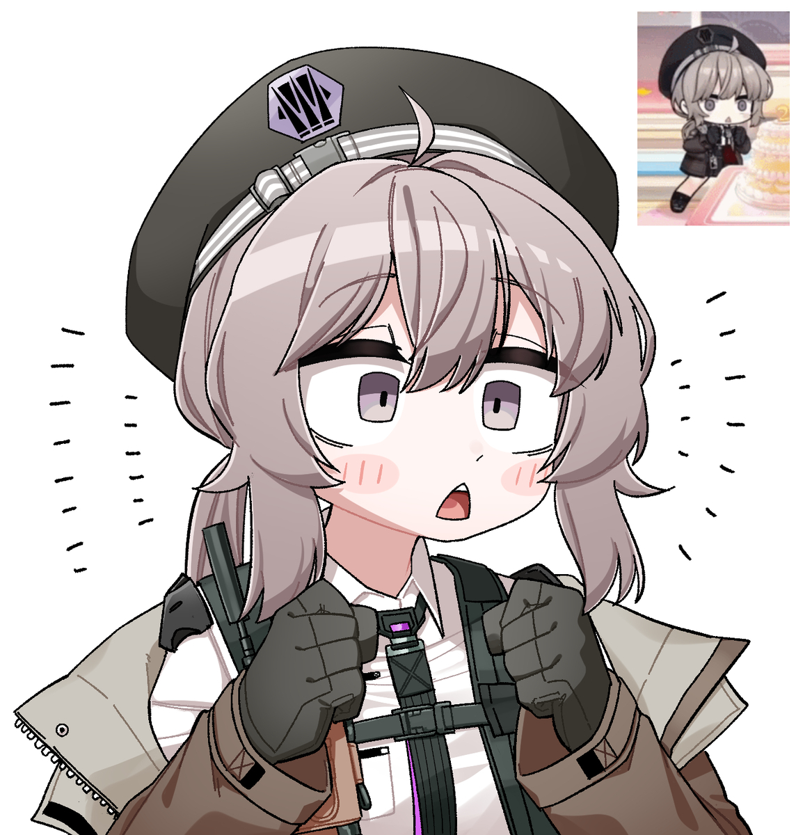 This is a pixiv picture whose title is 샤이엔 놀람.