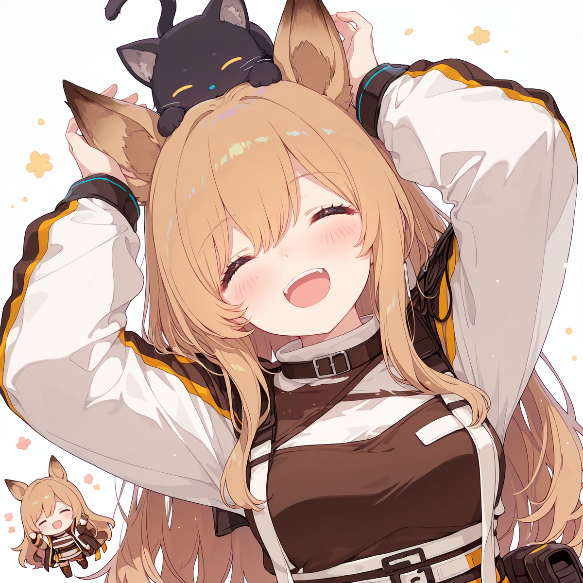 This is a pixiv picture whose title is ケオベ(アークナイツ).