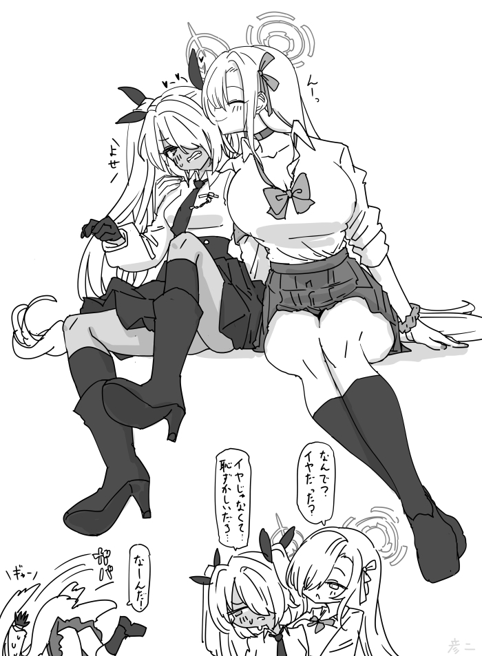 This is a pixiv picture whose title is 最近描いた絵とか.