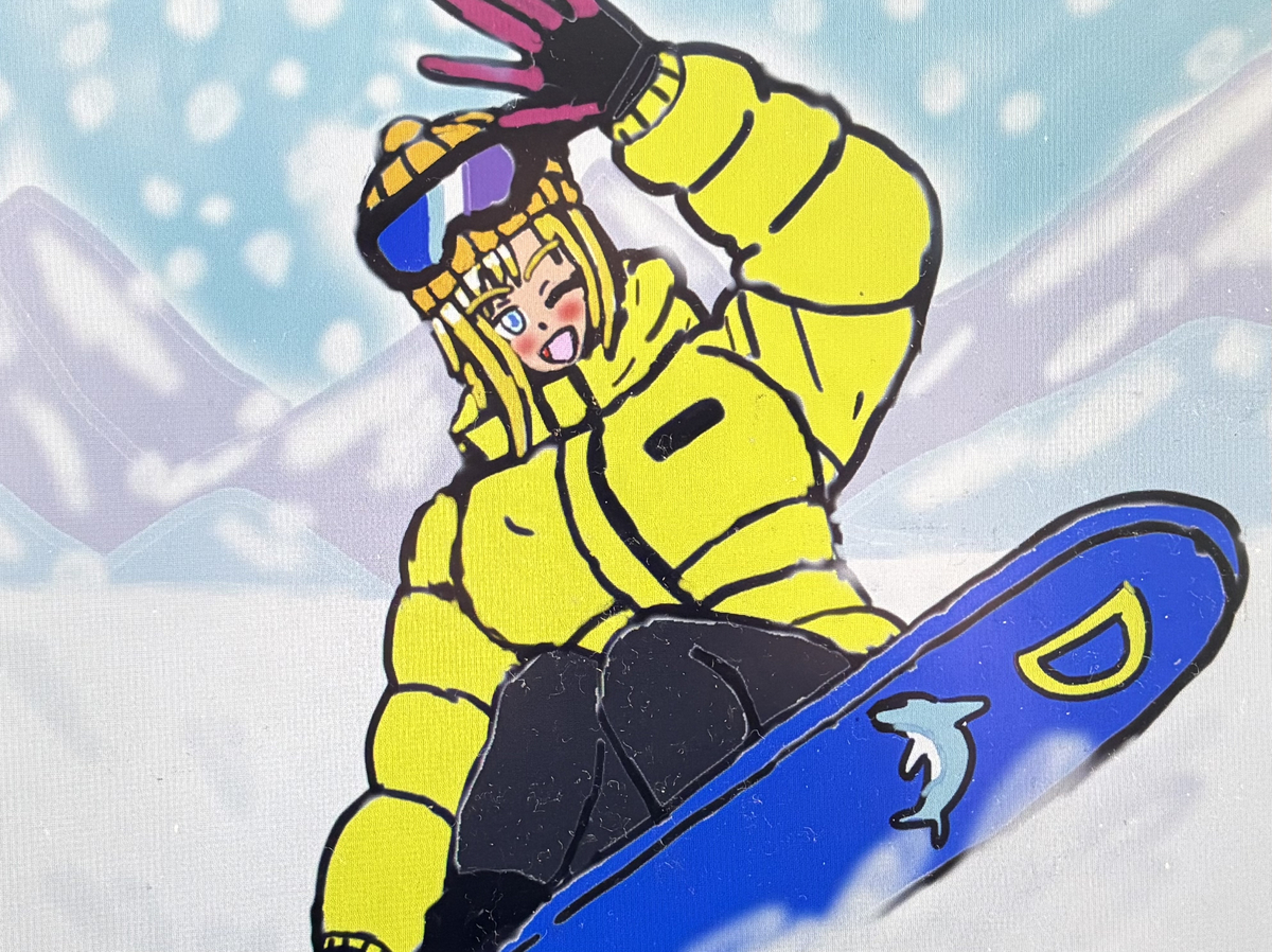 This is a pixiv picture whose title is 麻汐ちゃん🏂❄️.