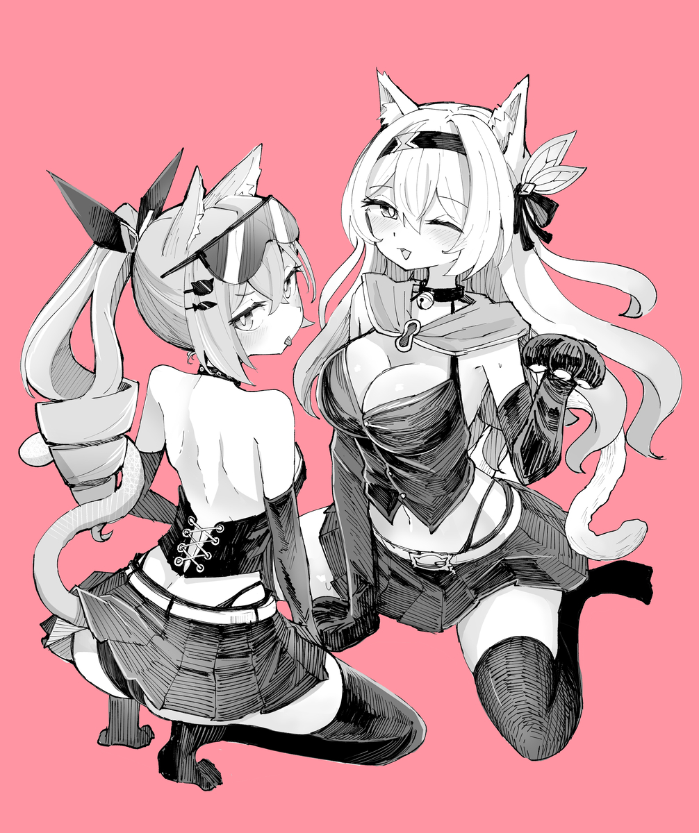 This is a pixiv picture whose title is ねこホタルねこ銀狼.