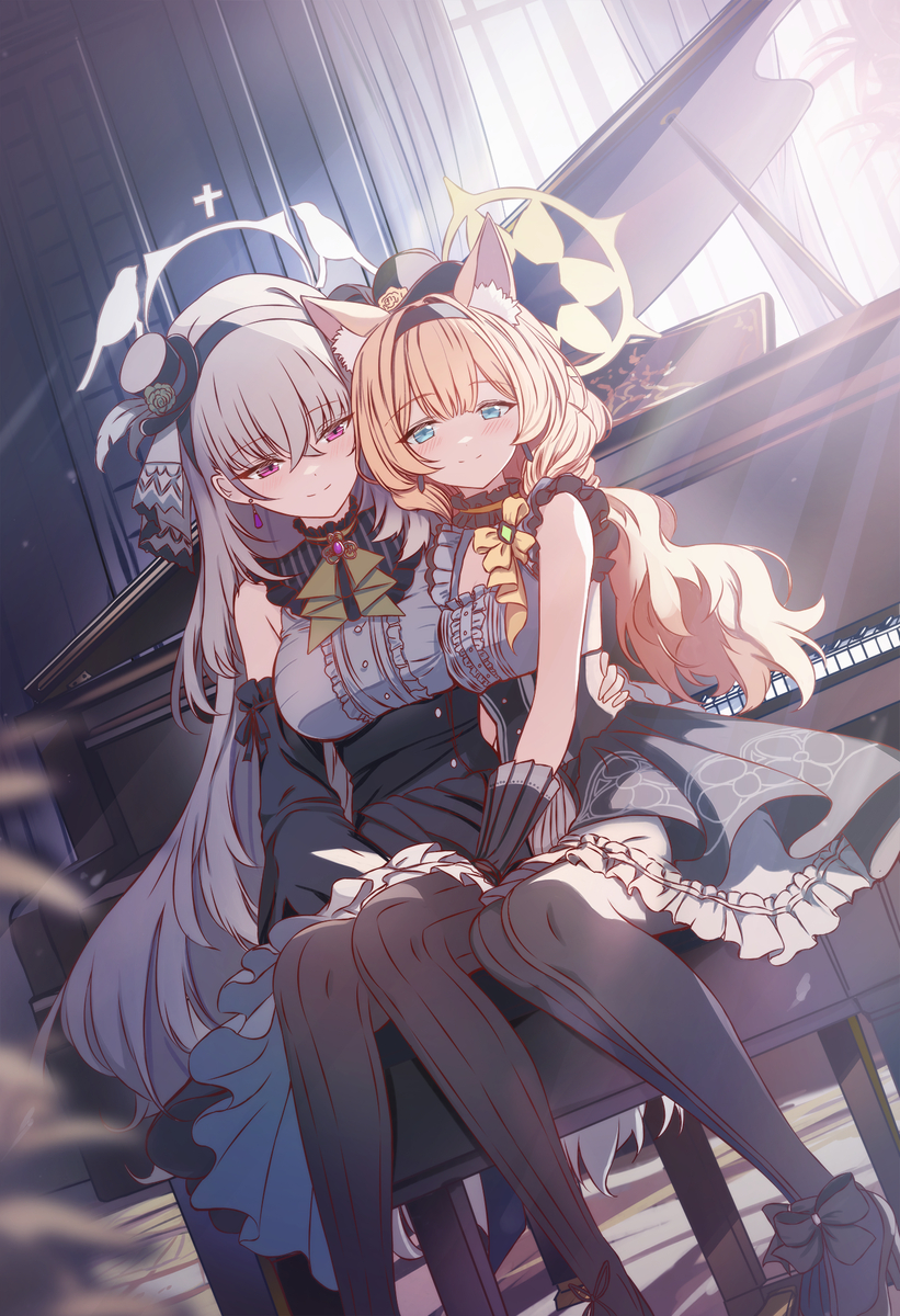 This is a pixiv picture whose title is サクラコマリー.