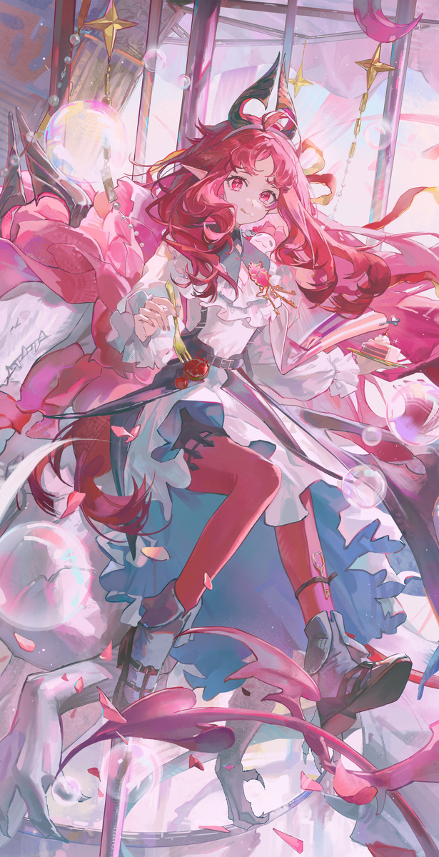 This is a pixiv picture whose title is 妮芙.