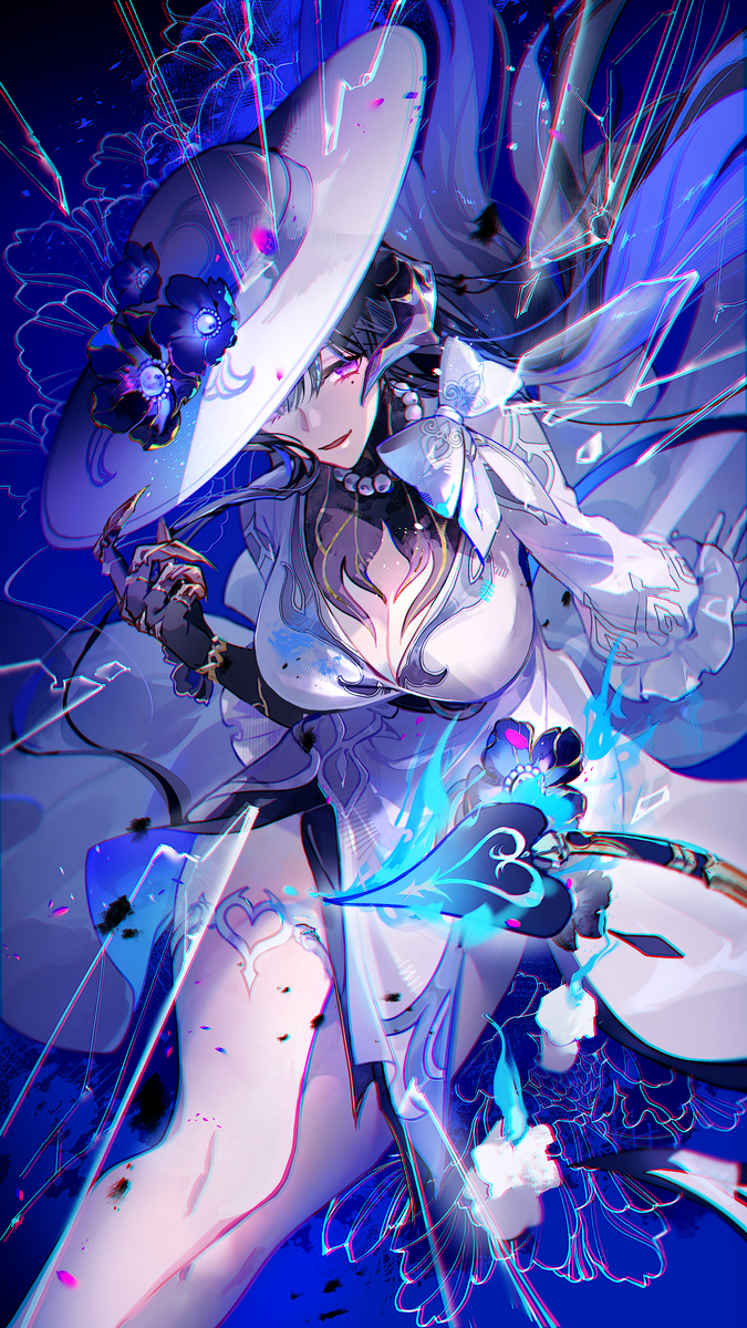 This is a pixiv picture whose title is 裏切りの花は艶やかに.