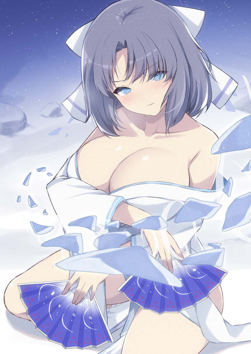 This is a pixiv picture whose title is skeb絵.