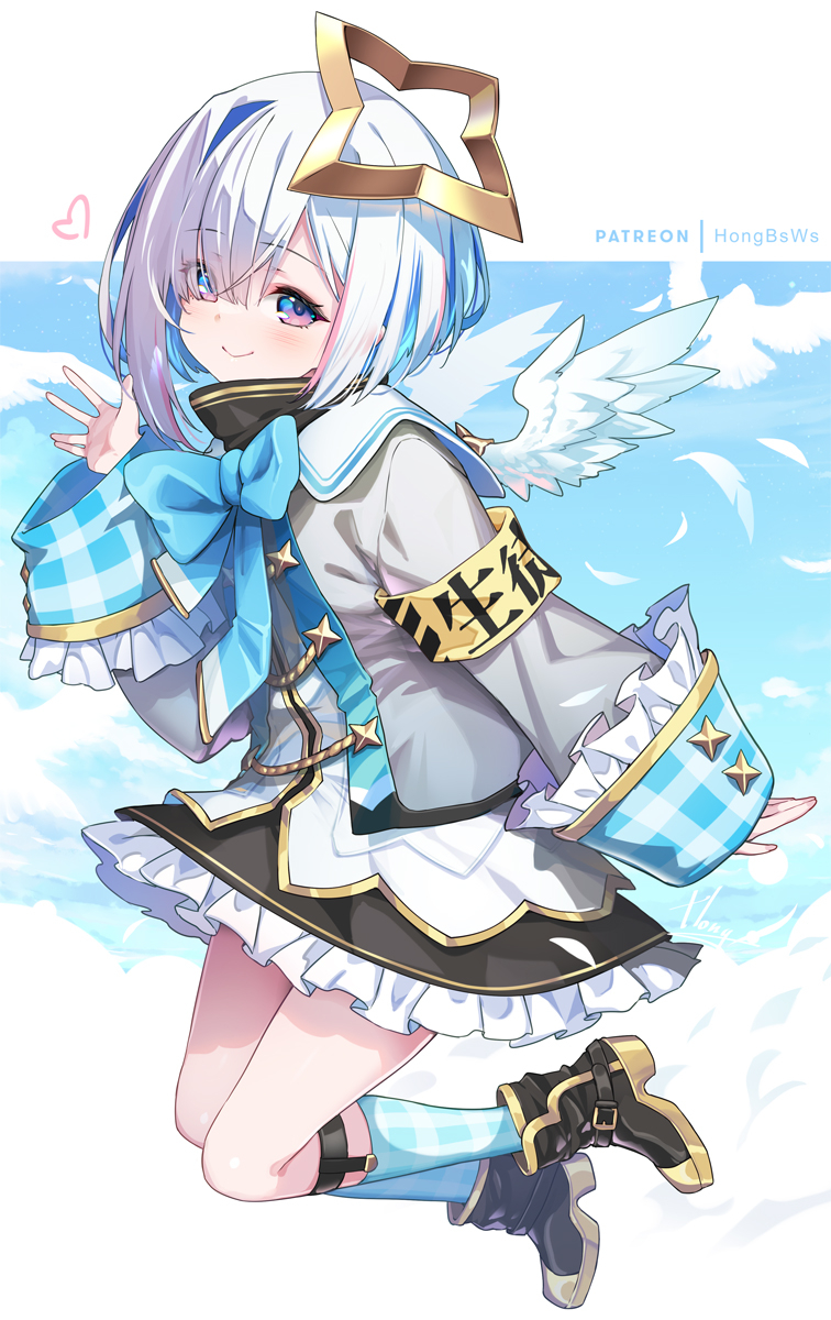 This is a pixiv picture whose title is 天音かなた.