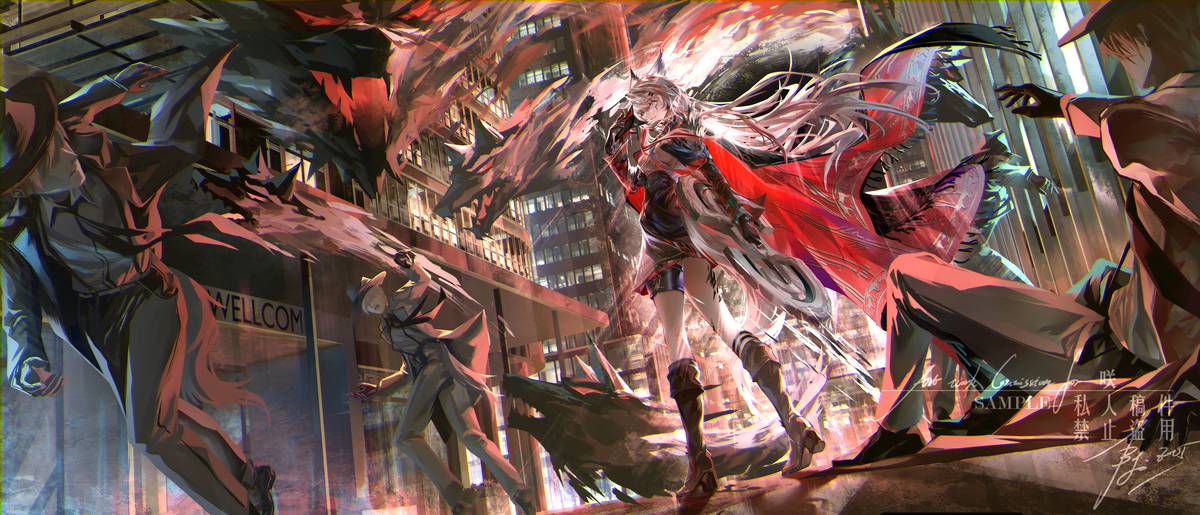 This is a pixiv picture whose title is 稿一个异格小拉.