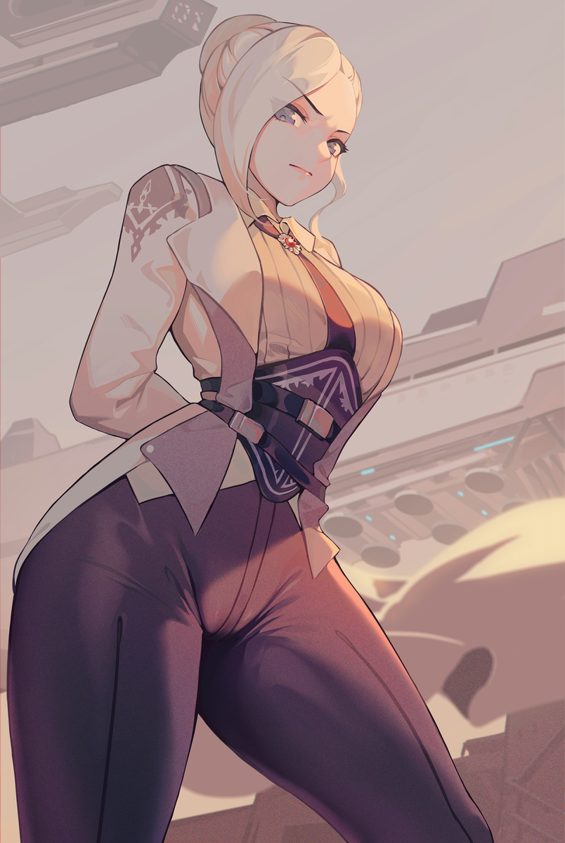 This is a pixiv picture whose title is War starts in 10 seconds.