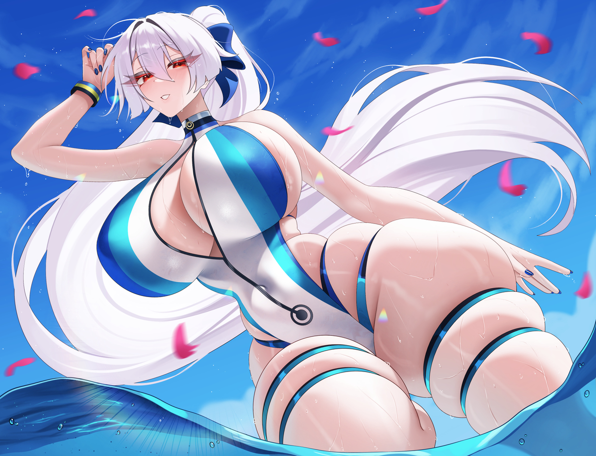 This is a pixiv picture whose title is Tomoe Gozen.