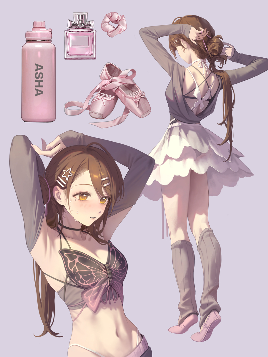 This is a pixiv picture whose title is Ballerina OOTD.