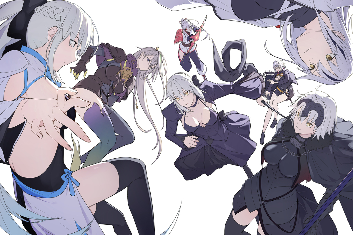 This is a pixiv picture whose title is 当カルデアのグランドサーヴァントで集合絵.