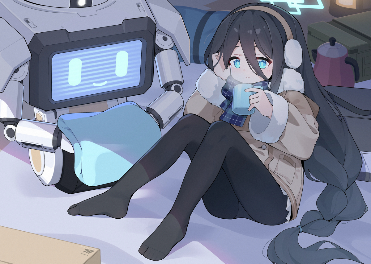 This is a pixiv picture whose title is 冬.