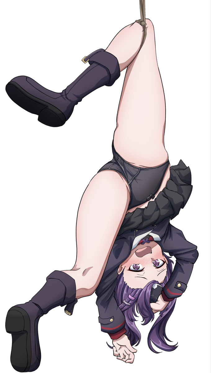 This is a pixiv picture whose title is 罠にかかったハルカ.