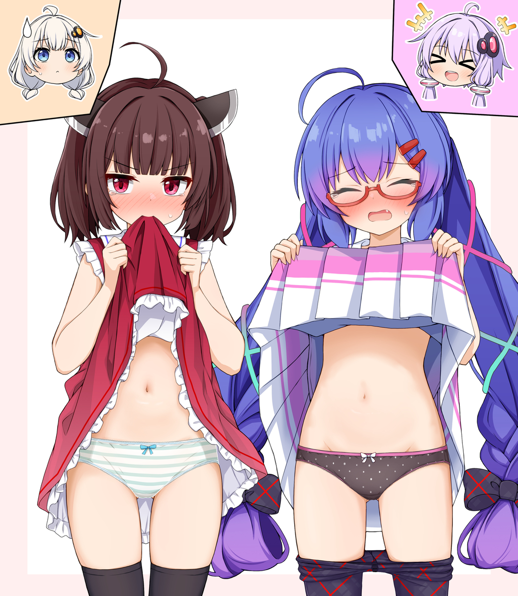 This is a pixiv picture whose title is ボイロ系85.