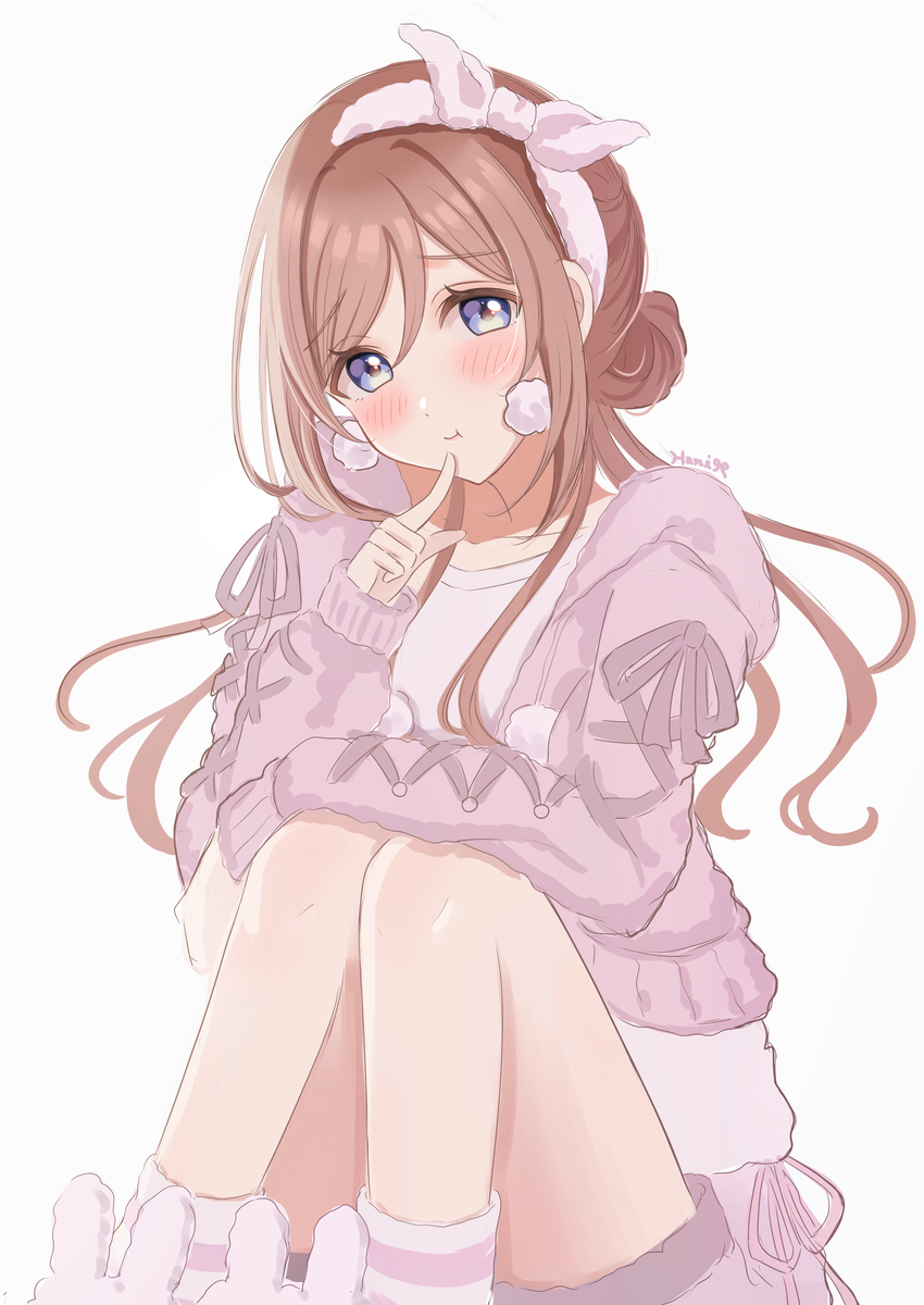 This is a pixiv picture whose title is 🐰.