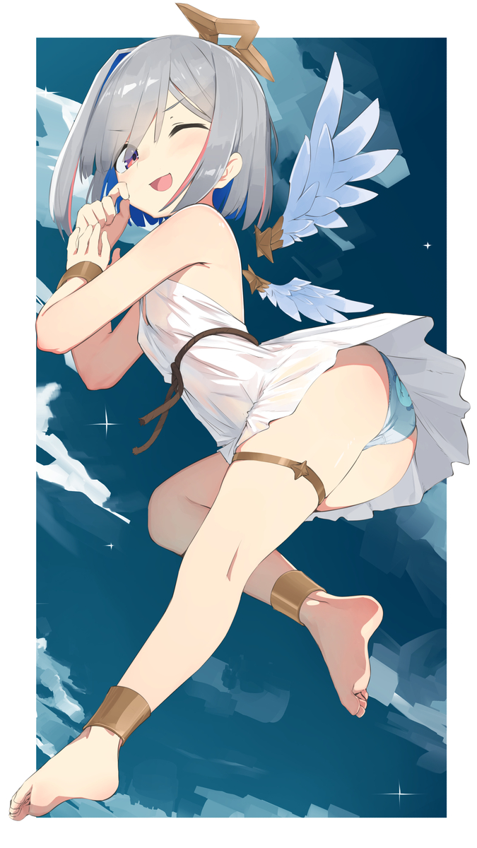 This is a pixiv picture whose title is Kanata 💙.