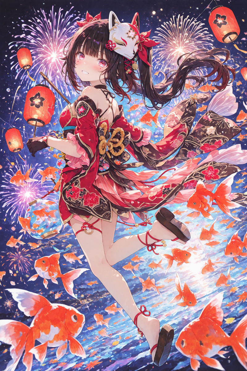 This is a pixiv picture whose title is Sparkle.