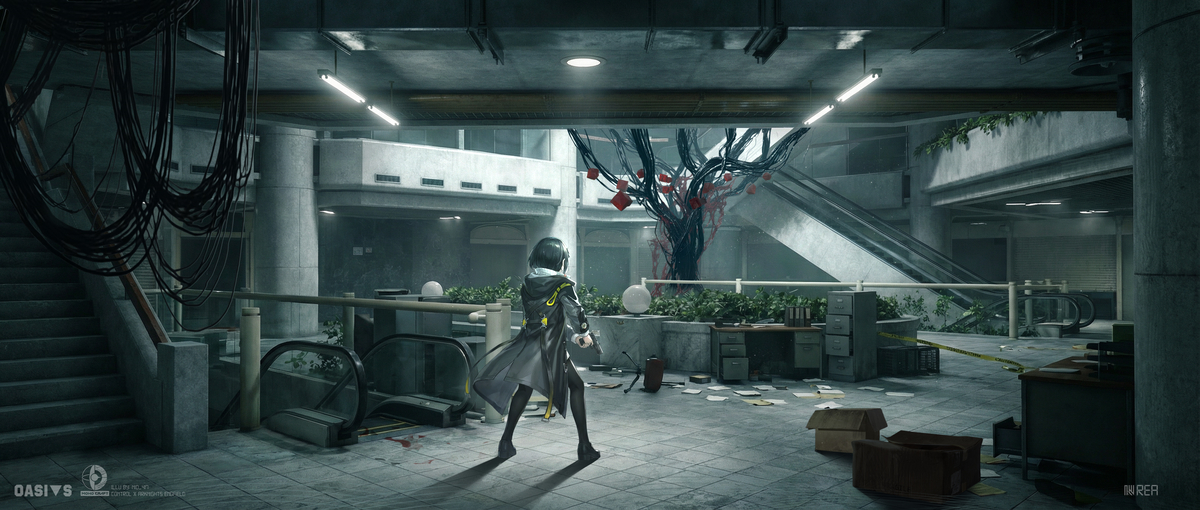 This is a pixiv picture whose title is 终末地xCONTROL.