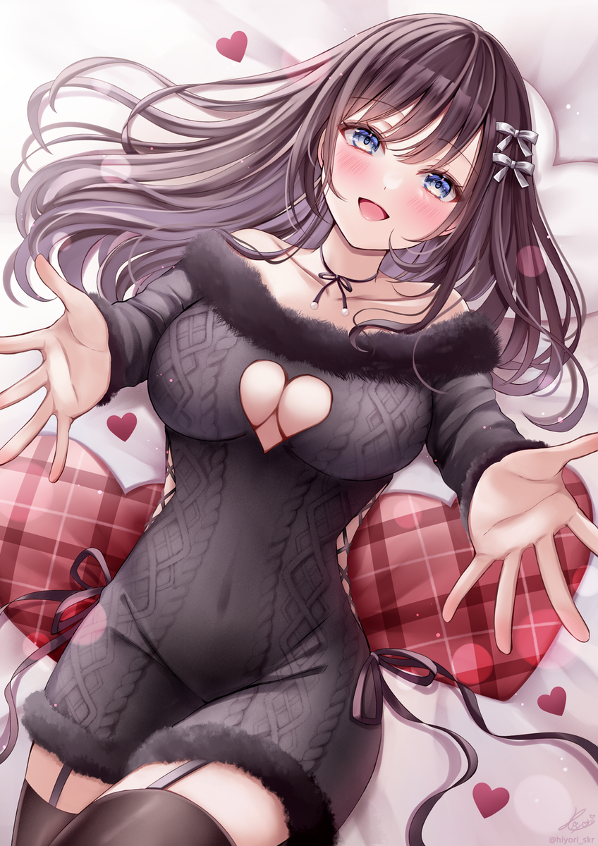 This is a pixiv picture whose title is おいで❤.