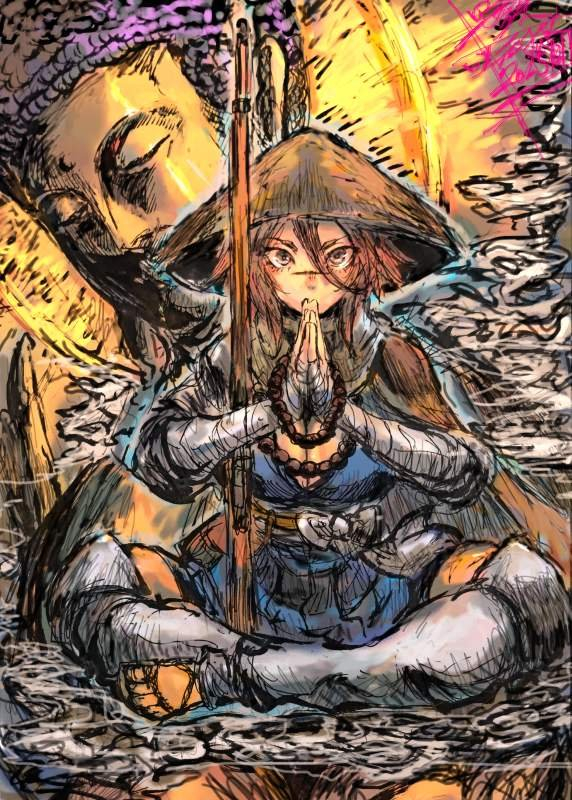 This is a pixiv picture whose title is 杉谷善住坊.