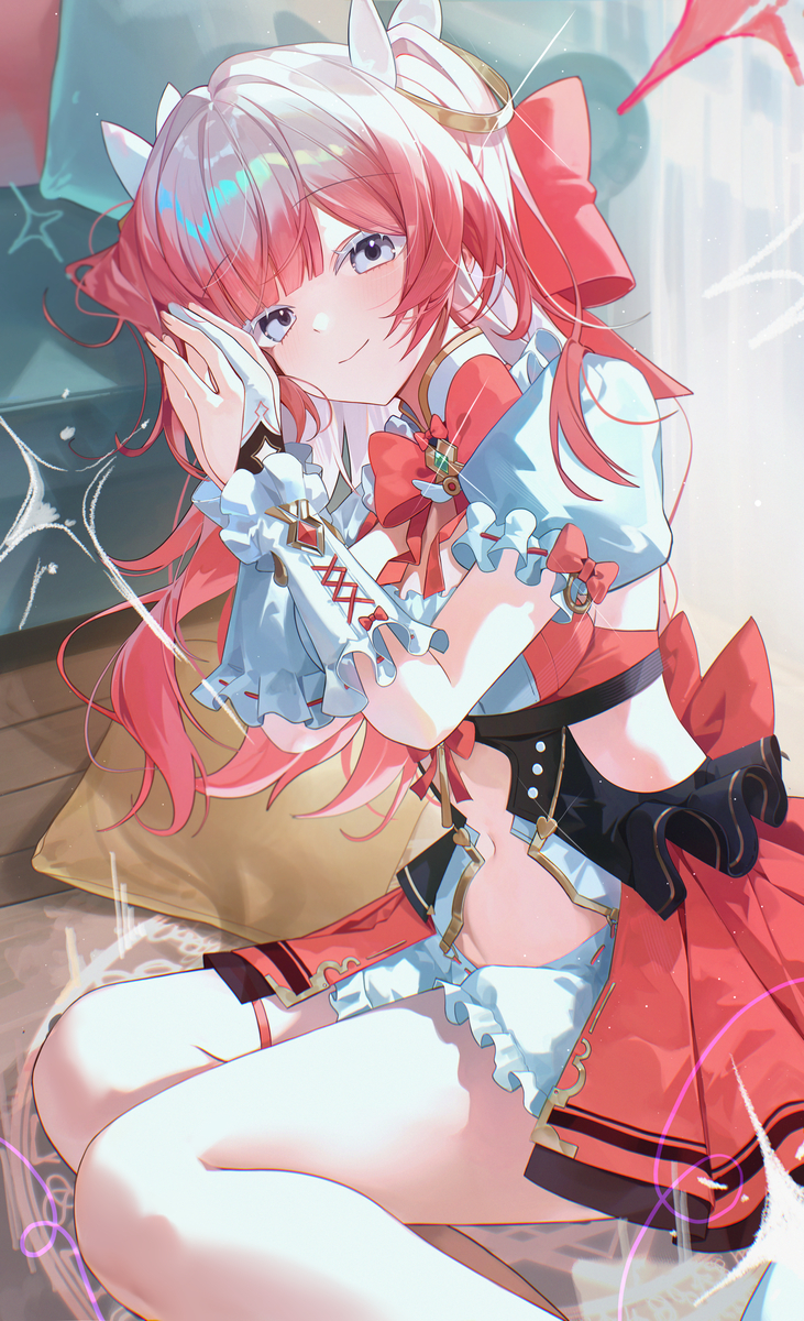 This is a pixiv picture whose title is 一緒に休みますかー？.