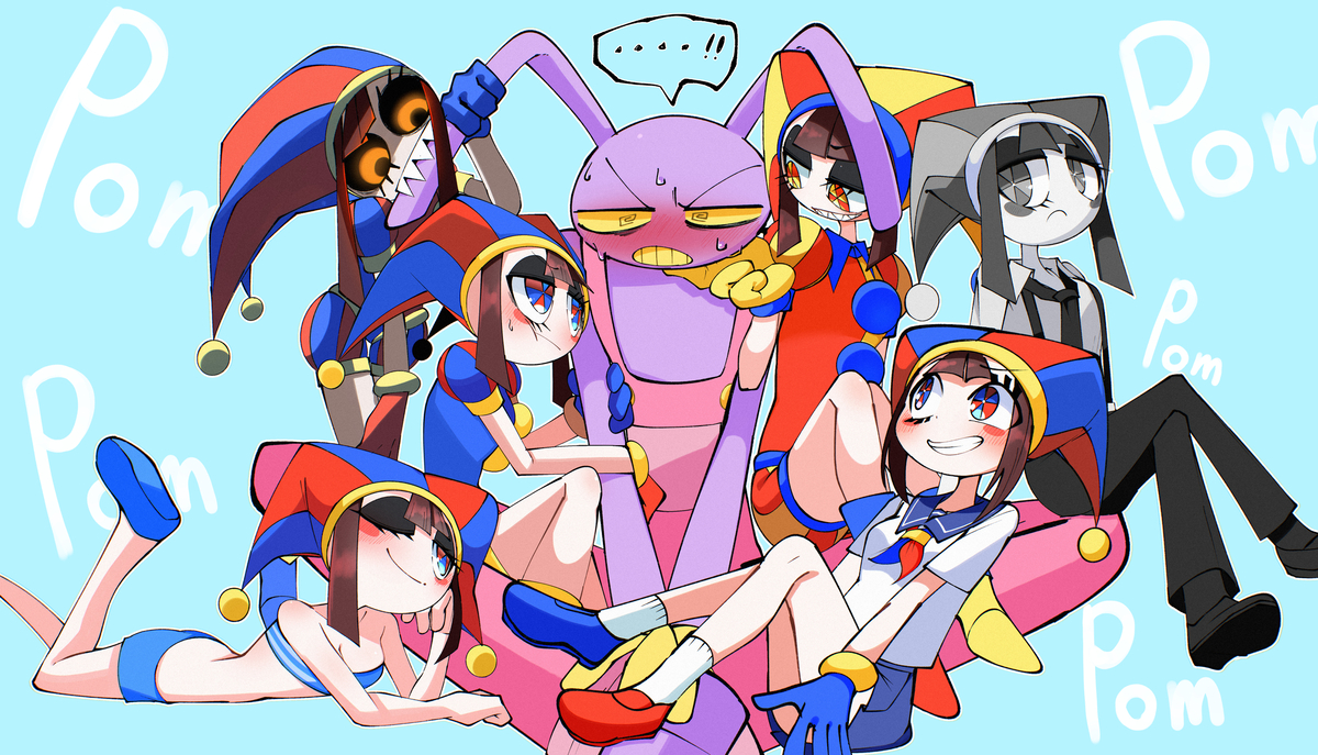 This is a pixiv picture whose title is POMPOMPOMPOMPOM….