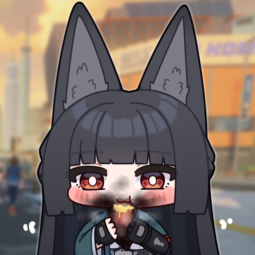 This is a pixiv picture whose title is 给小雅吃个烤地瓜.