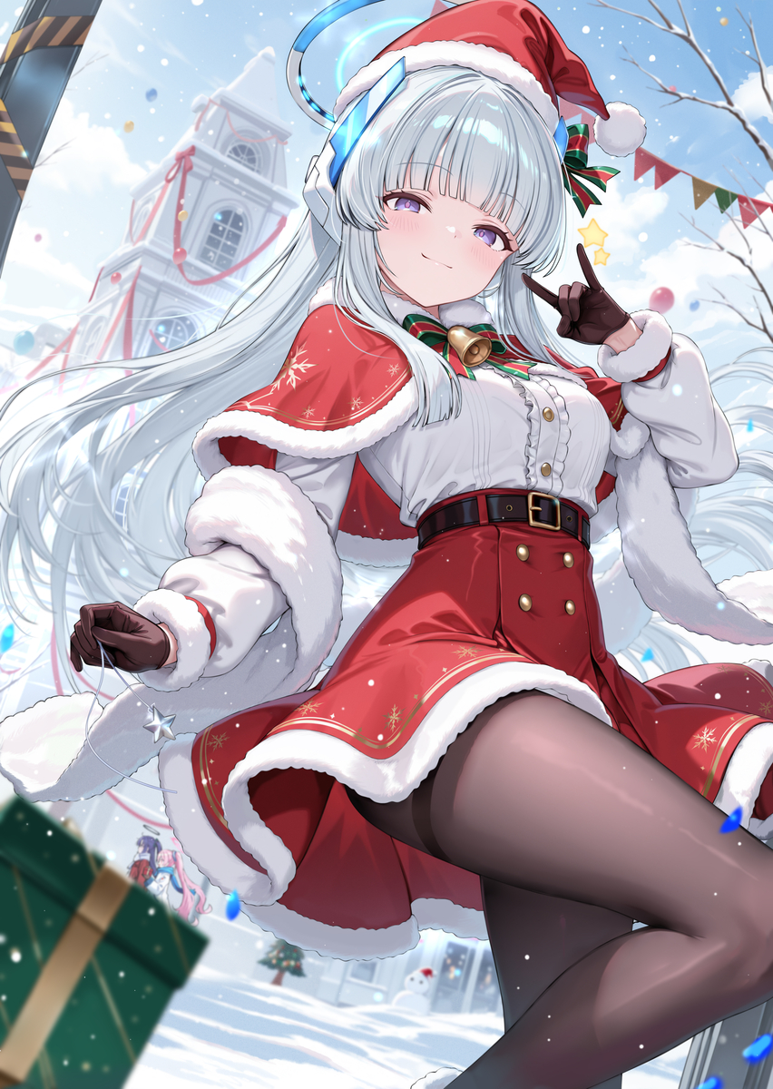 This is a pixiv picture whose title is 生塩ノア.クリスマス.2025ver.