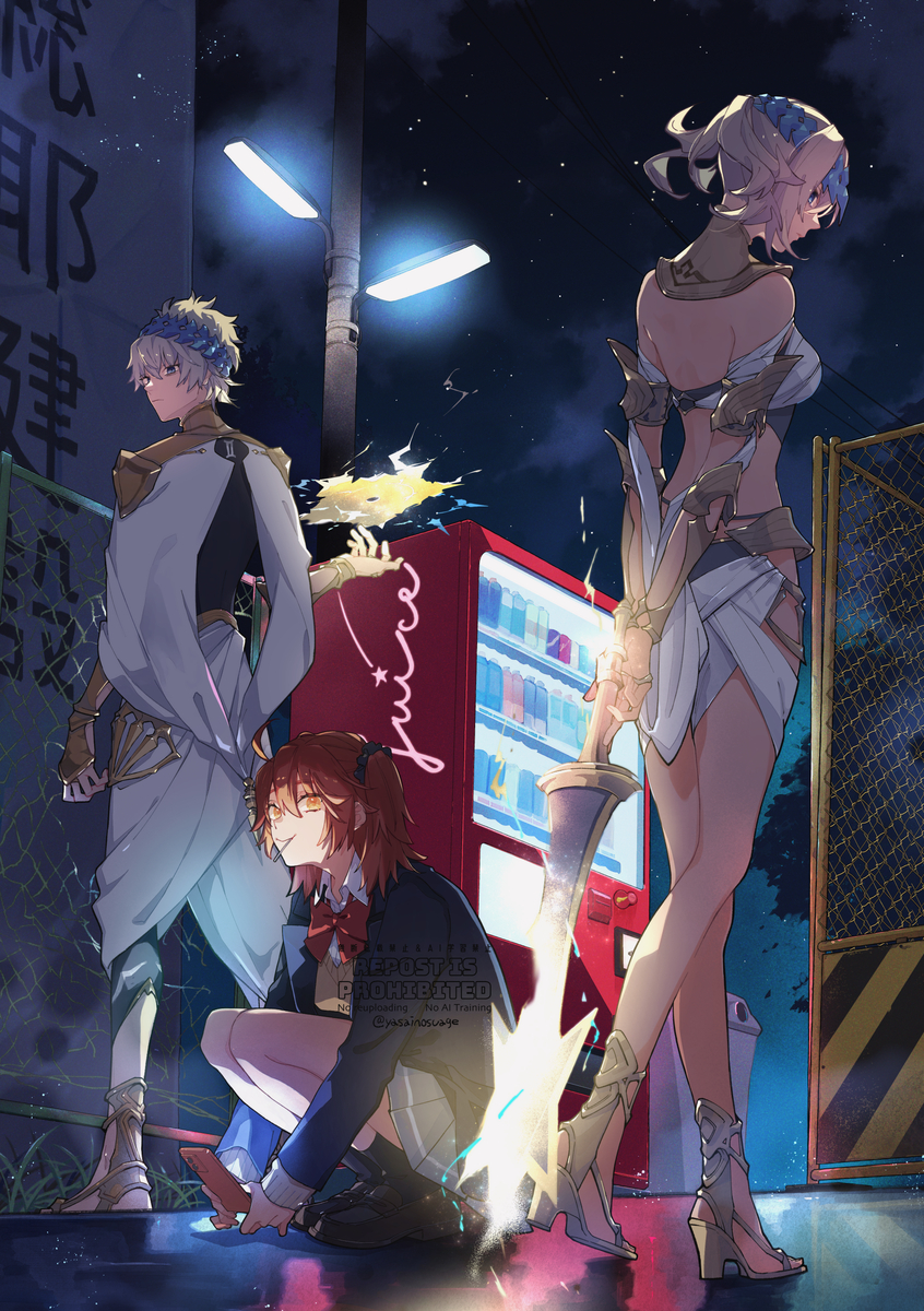 This is a pixiv picture whose title is エンカウント.