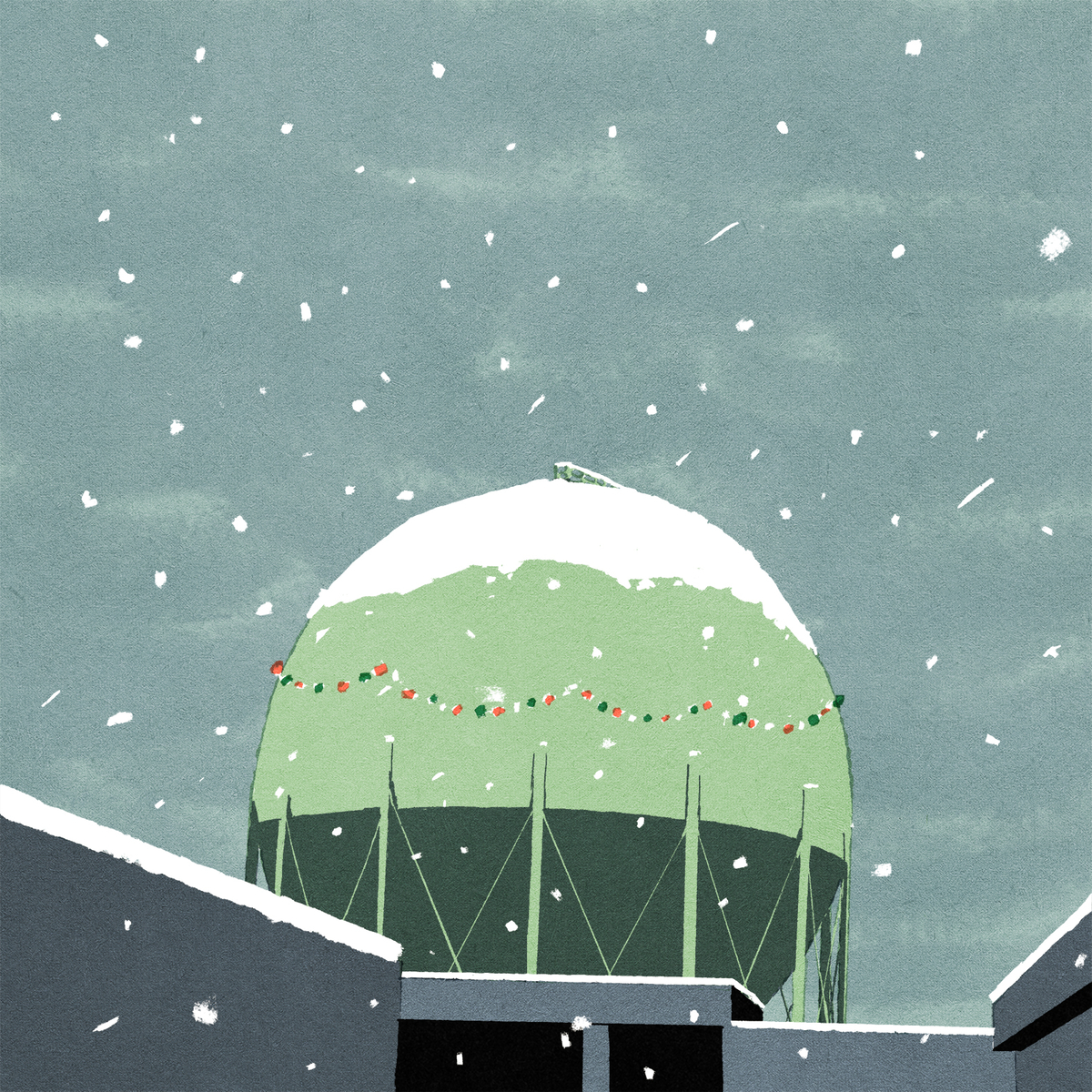 This is a pixiv picture whose title is ガスタンク.