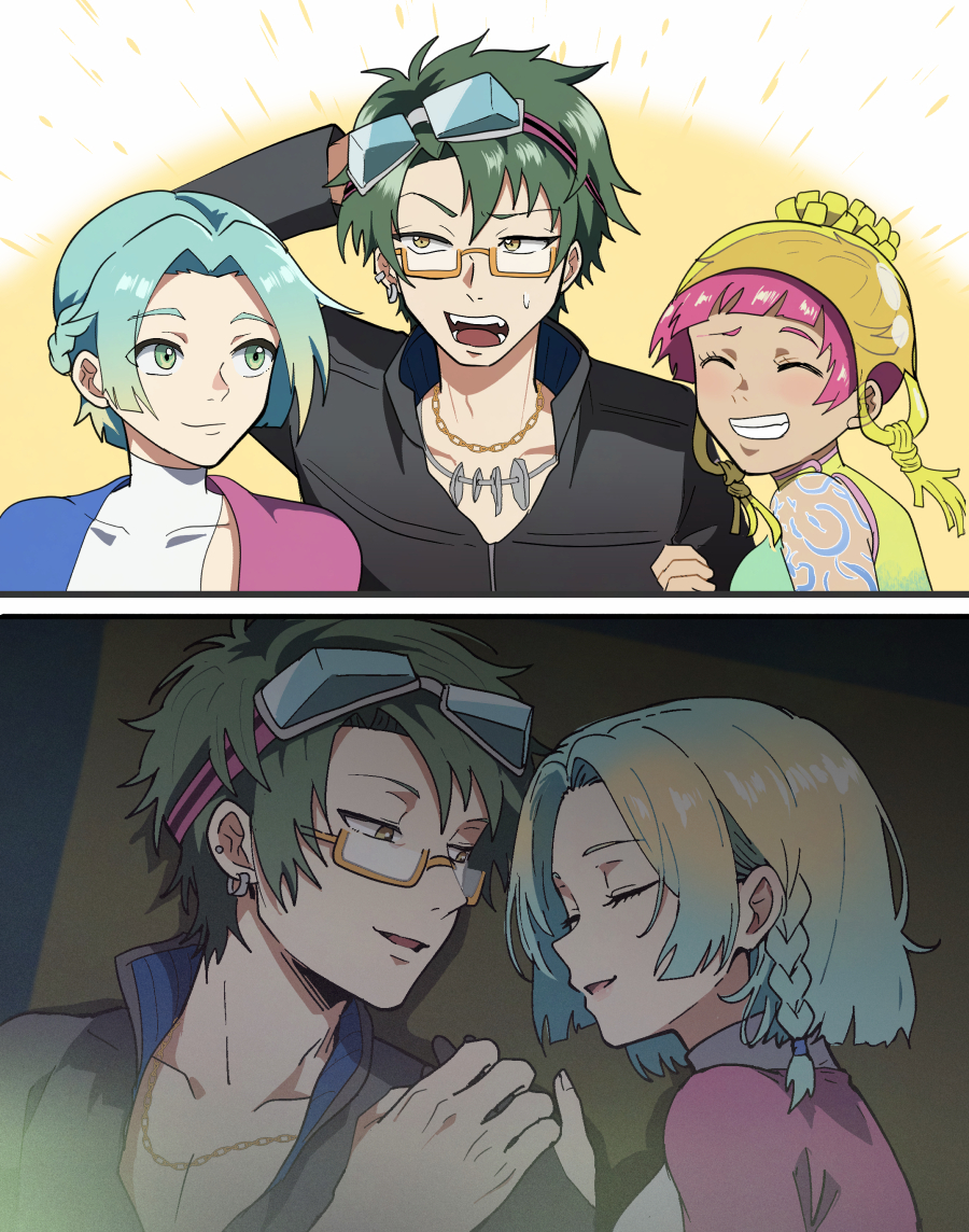 This is a pixiv picture whose title is アニグノ９話10話.